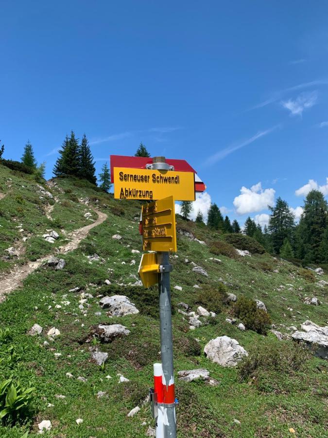Fewo Gotschna Haus Bargis Klosters Exteriör bild